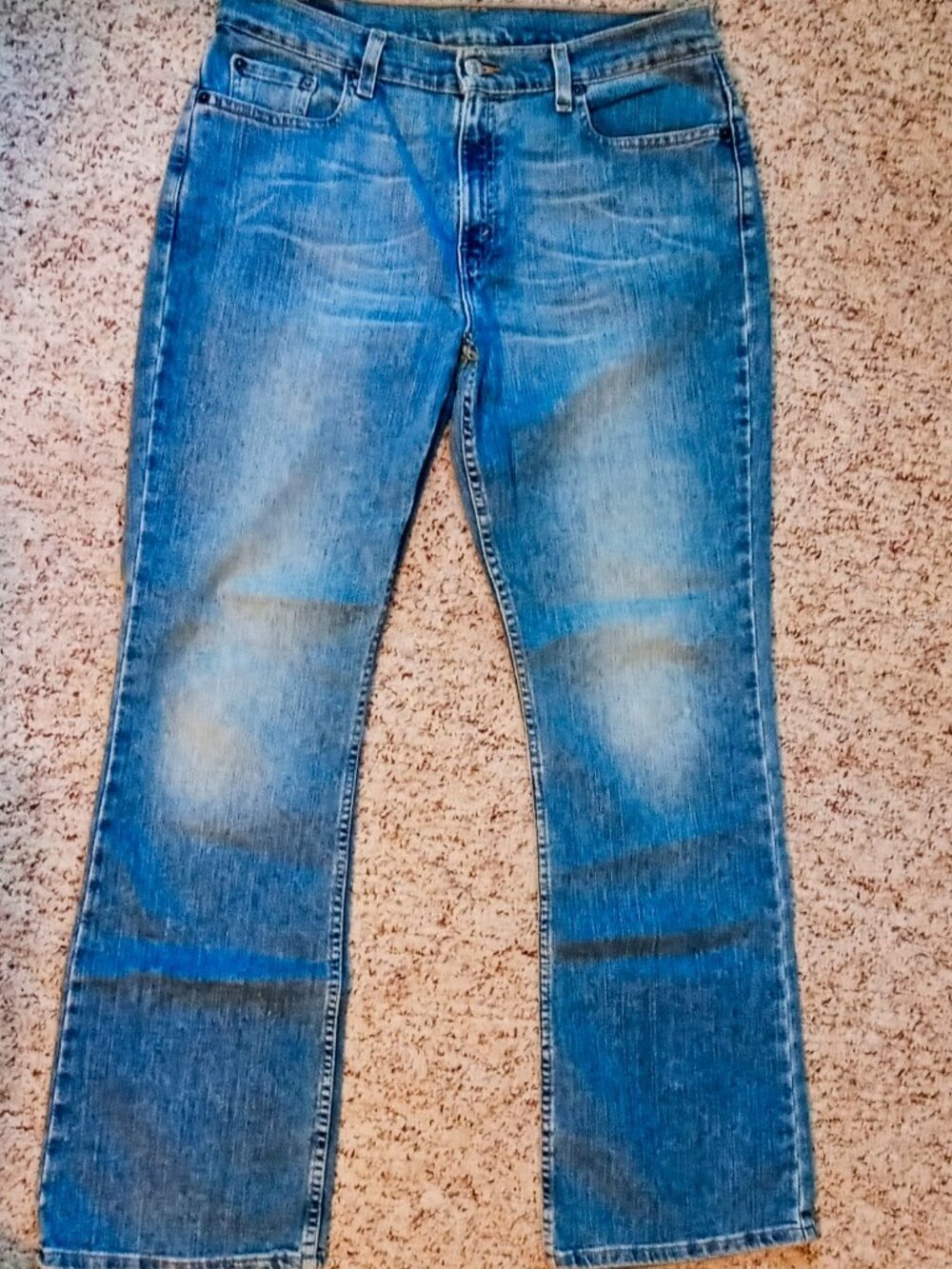 Levi Strauss & Co 515 Bootcut Jeans Women's Blue Medium Wash Stretch Denim 12M - Picture 10 of 15